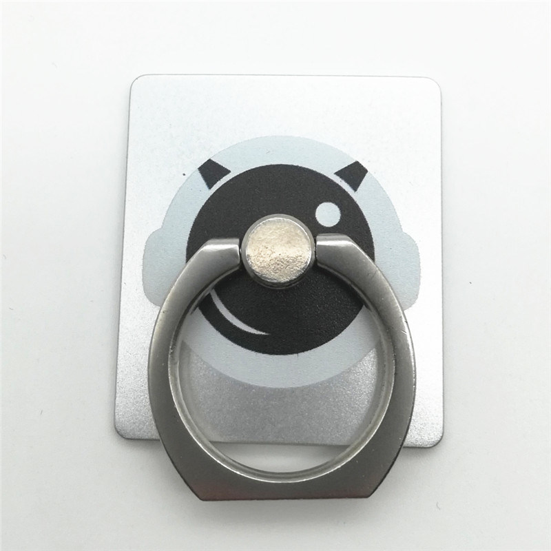 Custom Logo 360 Degree Rotation Acrylic Mobile Phone Ring Holder