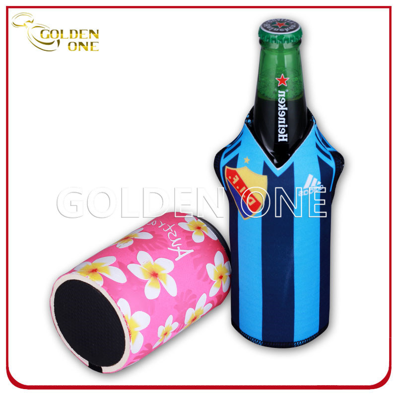 Fashion Heat Transfer Printing Neoprene Stubby Beer Can Cooler