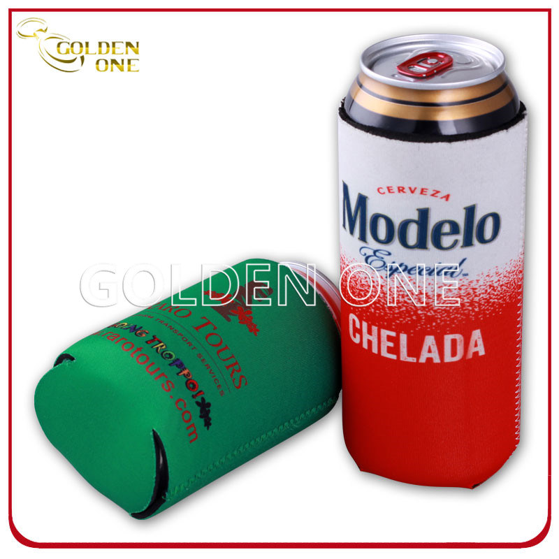 Fashion Heat Transfer Printing Neoprene Stubby Beer Can Cooler