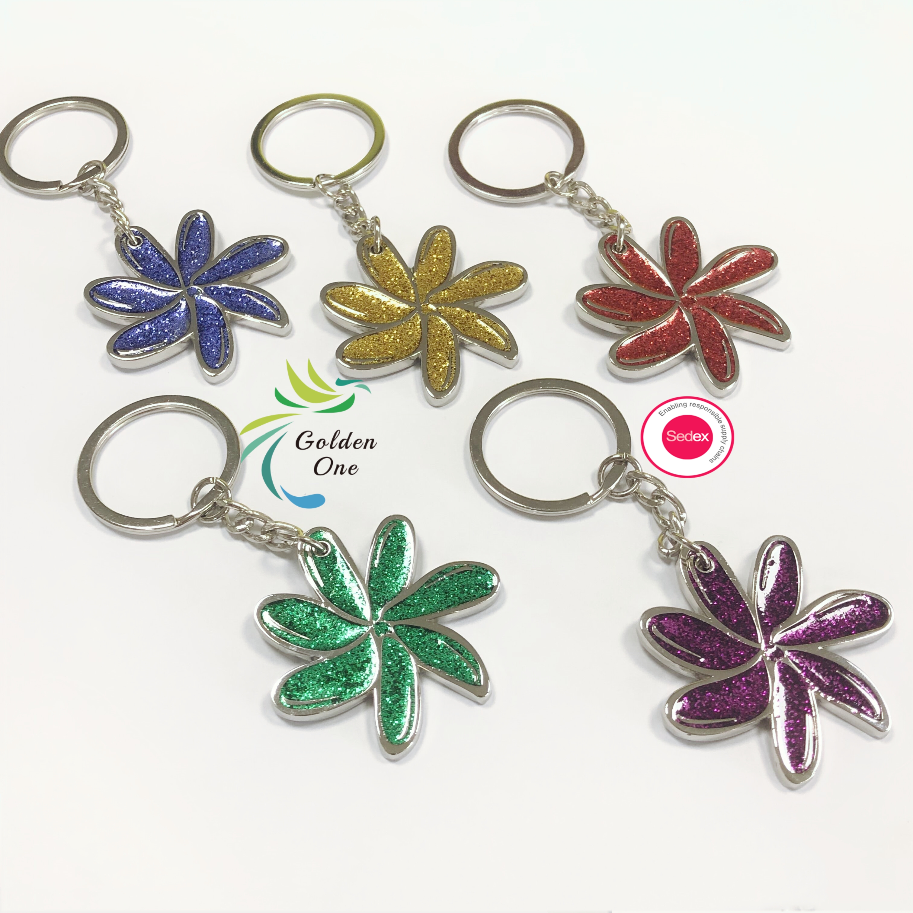 花瓣闪粉钥匙扣4_副本