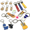 Custom 2D/3D Soft PVC Keychains Rubber Key Chain Your Logo letter Cute Personalized promotional soft pvc logo gift metal keychain
