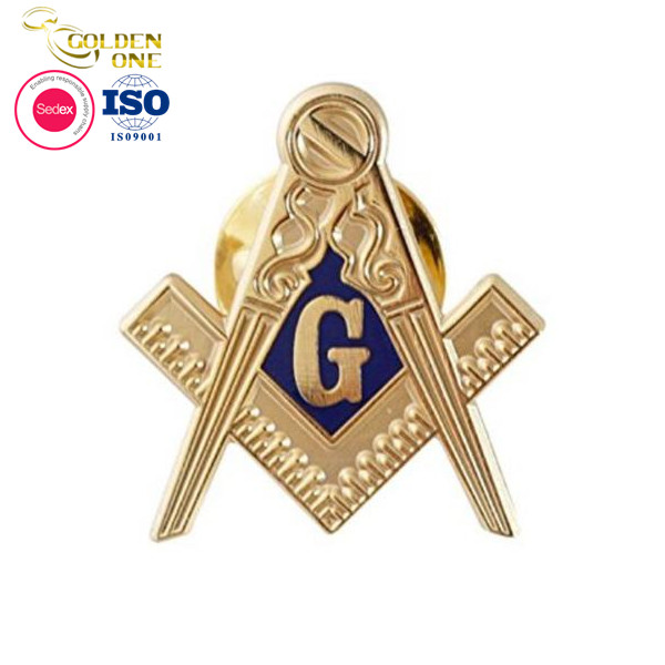 Custom Masonic Lapel Pins GOLDEN ONE (CHINA) LTD