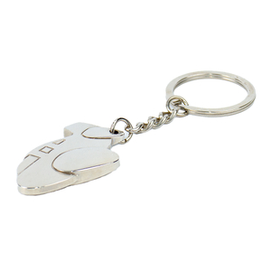 Custom Zinc Alloy Airplane Keychain with UV/Laser Logo Minimalist Stylish Blank Keychain for Promotional Gifts Daily Accessories 24h Design MOQ50