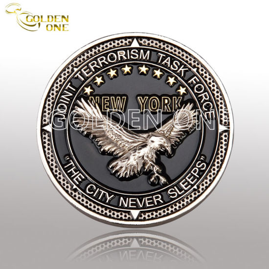Gold Plating Soft Enamel Coins & Collectibles And Printing Custom Souvenir Logos Coins 