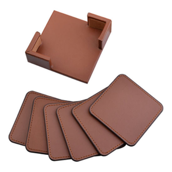 Promotion Gift Printable Round Shape Aluminium Coaster Set