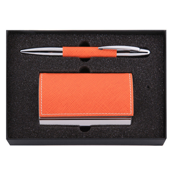 High Quality Luxury Business Promotion Gift Set with Black Box Pack