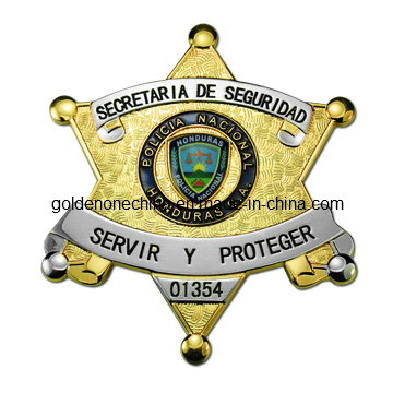 Customized Design Full Color Printed Aluminium Lapel Pin
