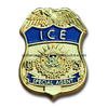 Gold Plating Color Enamel Metal Badge