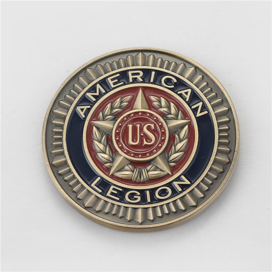 High Quality Custom Plated 3D Metal Challenge Coin