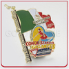Custom Die Stamped Soft Enamel Pin Badge