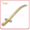 Customized Souvenir Sword Shape Gold Plating Letter Opener
