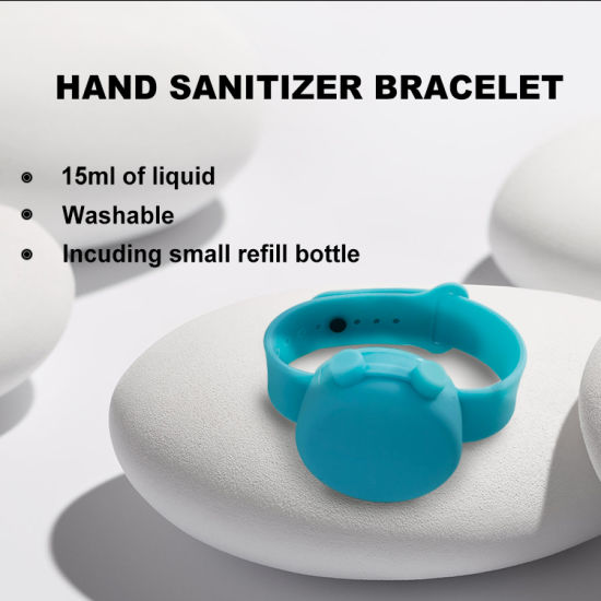 Custom Hand Sanitizer Silicone Bracelet for Promotion Gift