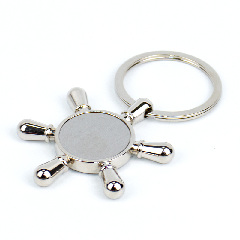 Multi-Attachment Blank Keychain Set, Ideal for Sticker or Laser Logo Customization, Perfect for Sports Events and Clubs