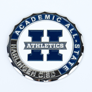 Academic & Athletic Commemorative School District Challenge Coin with Vitreous Enamel Fill, Student Achievement Recognition Coin for Campus Awards and Educational Milestone Celebrations