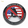2D Soft Enamel Challenge Coin Black Nickel Plating Flat Edge Design With Bottle Opener Firefighter Emergency Services Medal Custom Collectible Coin