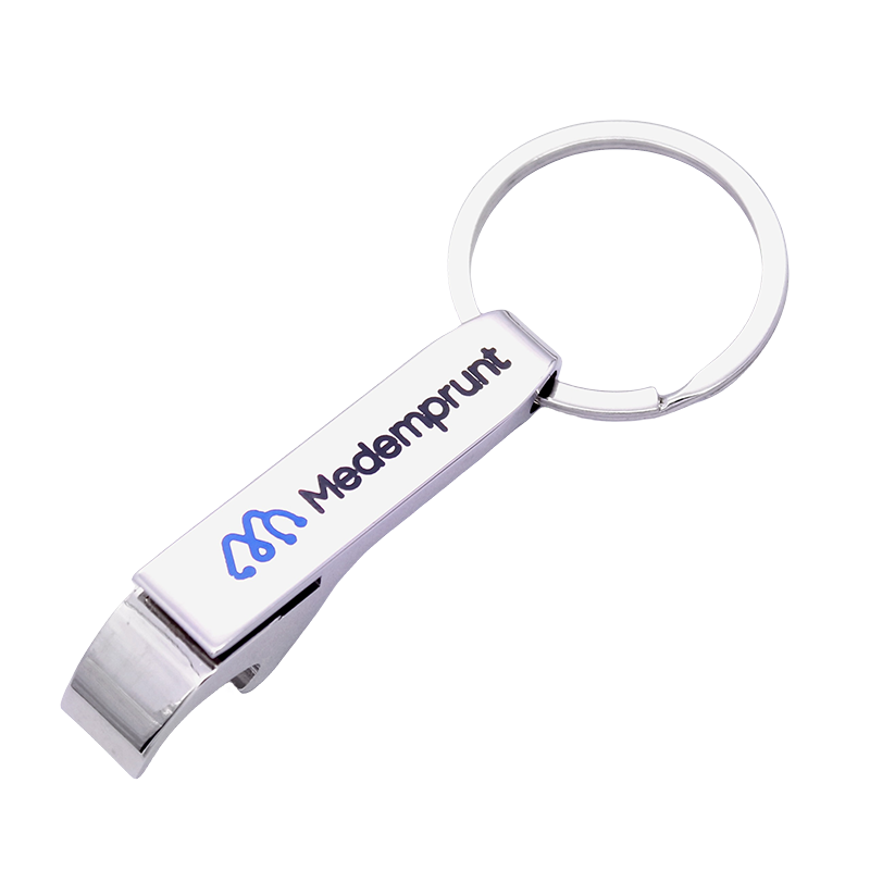 Popular Short Strap Keychain Simplicity Nylon Embroidery Ribbon Men And Women Car Key Chain Pendant Bottle Opener Keyring