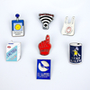 Low MOQ 50pcs Lapel Pin Badge Pantone Color Matched for Quick Branding Solutions