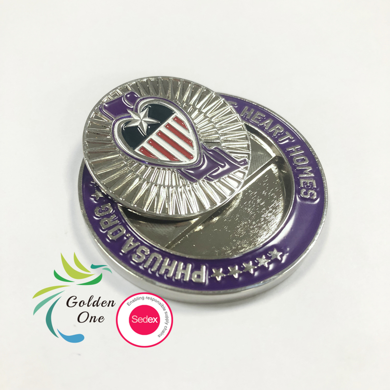 hot sale custom magnetic golf ball marker custom poker chips casino chips masters poker chip ball markers