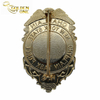 Hot Sale Custom Made Gold Metal Soft Enamel Security Badges