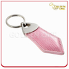 Good Quality Promotion Gift Pink Leather Key Chain