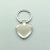 Custom Full Color Printed Epoxy Coated Heart Shape Metal Keychain