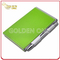 Hot Sale Pocket Anodized Aluminium Leather Notebook with Ball Pen