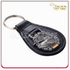 Special Design Promotion Oval Shape Leather Key Holder