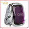 Promotional Gift Shiny Crystal Folding Metal Pocket Mirror