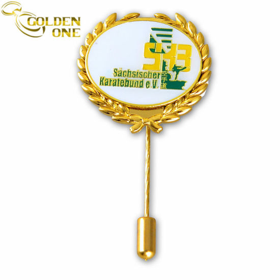 Whole Sale Custom Flag Epoxy Coating Soft Enamel Pin Badge