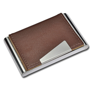 Promotion Gift PU Leather Name Card Holder