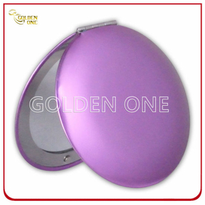 Personalized Full Color Printing Round Shape Make up Mirror