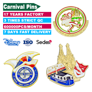 Carnival Masquerade Pin with Gold Plated Finish and Deluxe Clutch for Ball Events and Festive Occasions