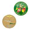 Legendary Ugly Angels Marine Corps Aviation Challenge Coin with Stamped 3D Emblem and Weathered Patina Finish, Vietnam-Era Squadron Commemorative for Veteran Reunions and Aviation Heritage Exhibits