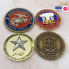 Hot Sale Product 3D Zinc Alloy Commemorative Coins Brass Metal Enamel Silver Gold Plated Challenge Coin
