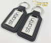hot sale custom animal shape promotional gift fashion accessory car keyring activities gift fashion leather metal keychain