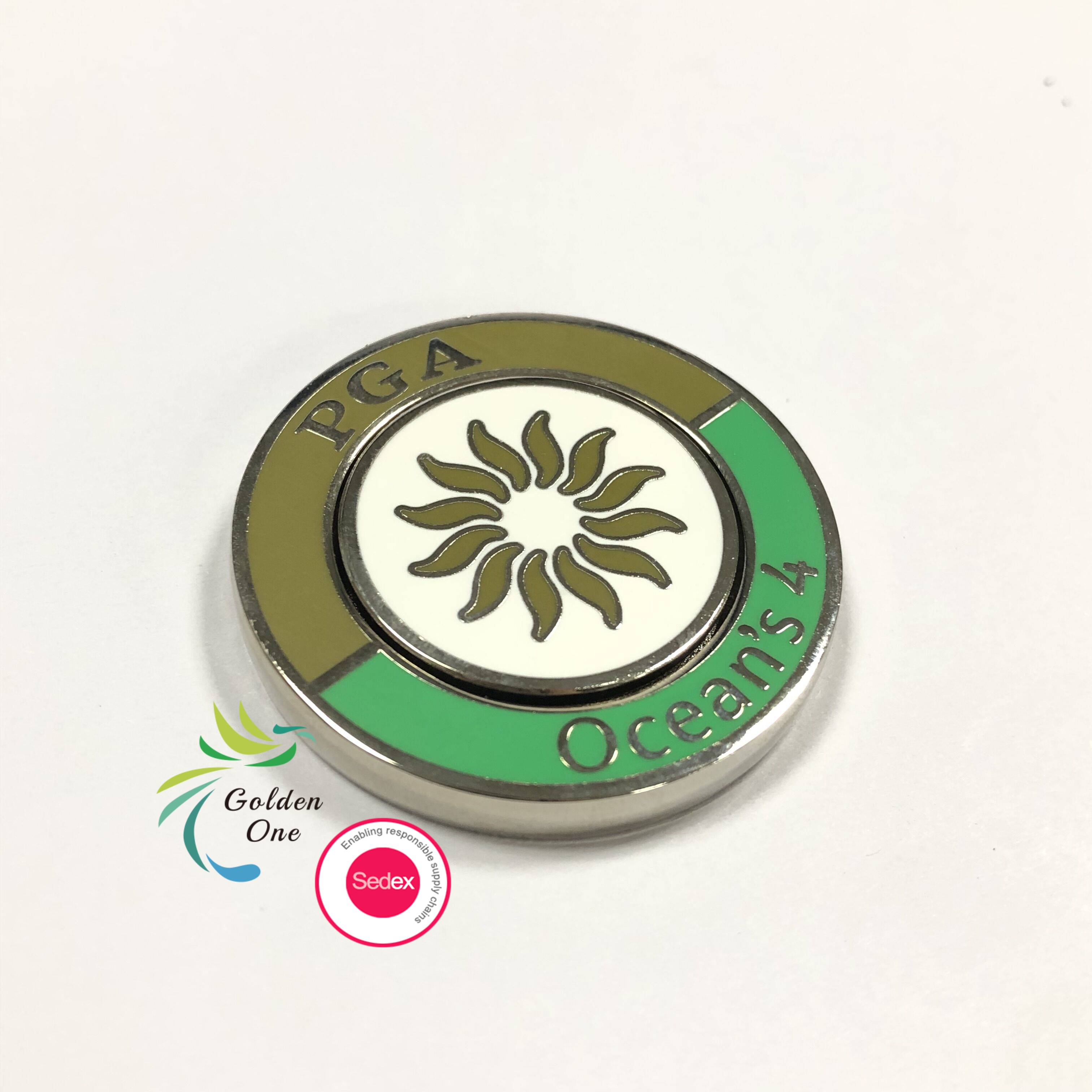 hot sale custom magnetic golf ball marker custom poker chips casino chips masters poker chip ball markers