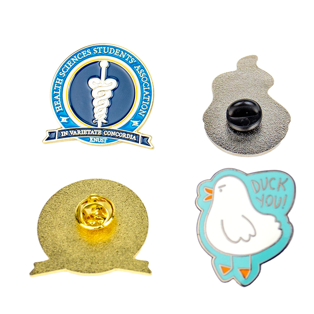 Custom Cartoon Lapel Pin with Iron Material Sandy Base and Butterfly Clutch for Festival Events and Art Collectibles