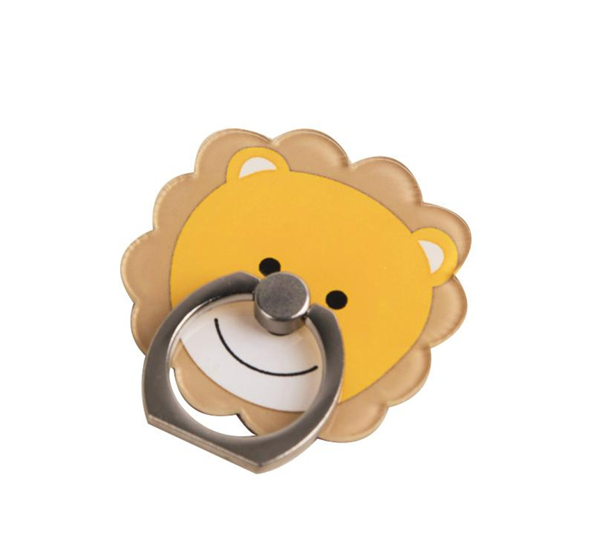 Custom Printing Logo Acrylic Mobile Phone Ring Holder