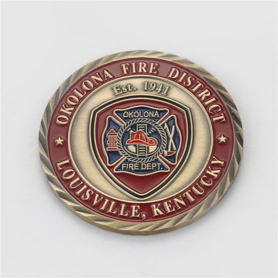 Promotion Custom Plating Soft Enamel Metal Challenge Coin