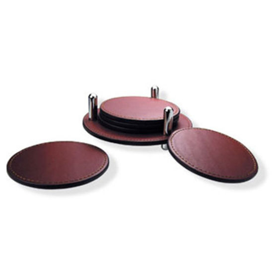 Promotion Gift Printable Round Shape Aluminium Coaster Set