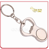 Personalized Metal Trolley Coin Keyring with Bottle Opener