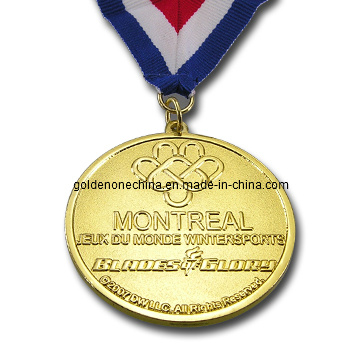Custom Antique Brass Soft Enamel Souvenir Medal