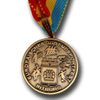 Customized Carnaval Festival Gold Plated Medallion