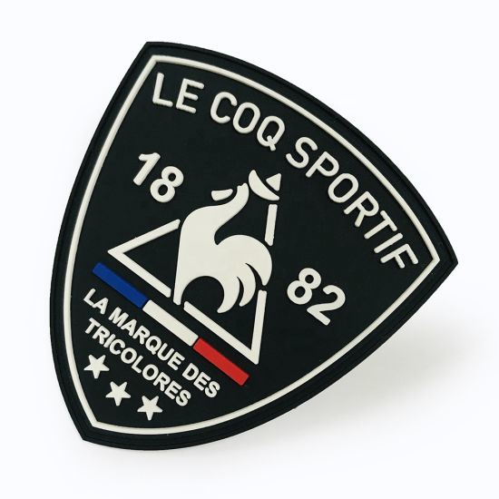 Promotion Gift Custom 2D PVC Rubber Patch for Clothing