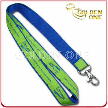 Custom Heat Transfer Printed Polyester Fabric Bottle Opener Lanyard