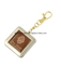 Customized Smile Pattern Metal Trolley Coin Holder Keyring