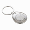 Metal Key Chain Trolley Token for Business Gift