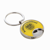 Personalized Pirate Metal Trolley Coin Holder Key Chain