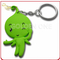 Hot Sale Plastic Green Angel Soft PVC Keychain