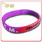 Fashion Custom Segmented Concave Logo Silicon Bracelet